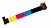 Evolis RT4F101M100 ������������ ����� YMCK ��� ������������� ������, 600 ����������